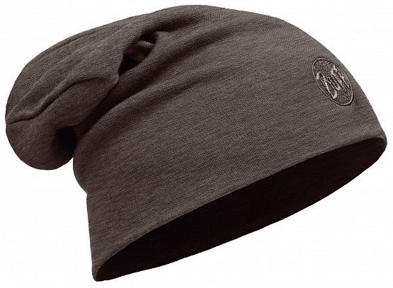 Buff Шапка для холодной погоды Buff Heavyweight Merino Wool Loose Hat Solid