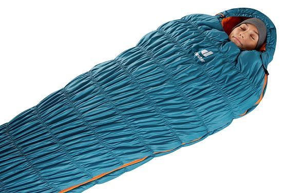 Deuter Практичный спальник Deuter Exosphere -10° SL правый ( Комфорт -4)