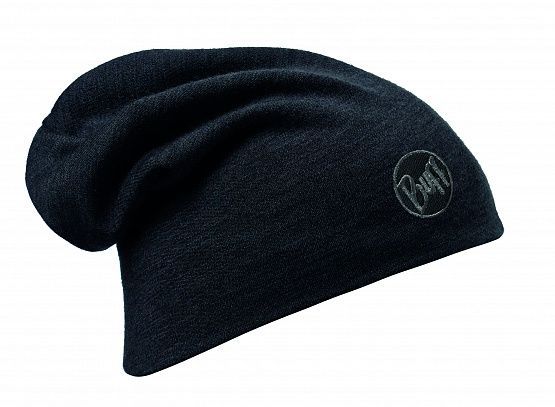 Buff Шапка для холодной погоды Buff Heavyweight Merino Wool Loose Hat Solid