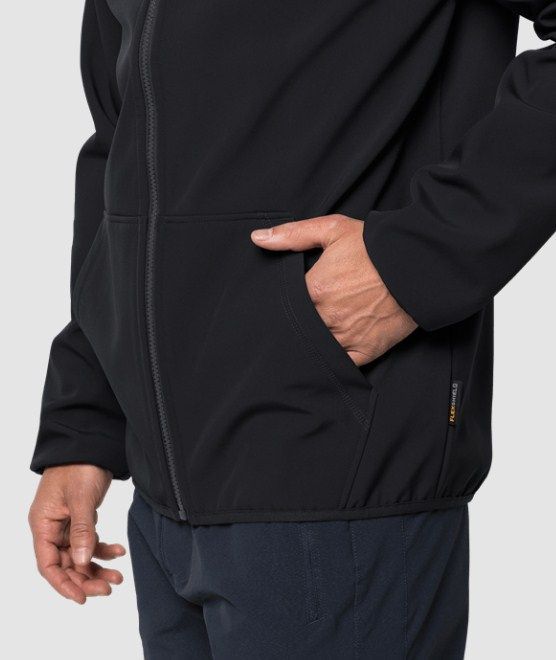 Jack Wolfskin Ветровка из мягкой ткани Jack Wolfskin Essential Peak JKT Men