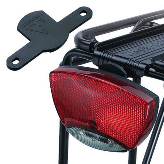 TOPEAK Универсальный велосипедный багажник для дисковых тормозов с прищепкой Topeak Explorer Tubular Rack