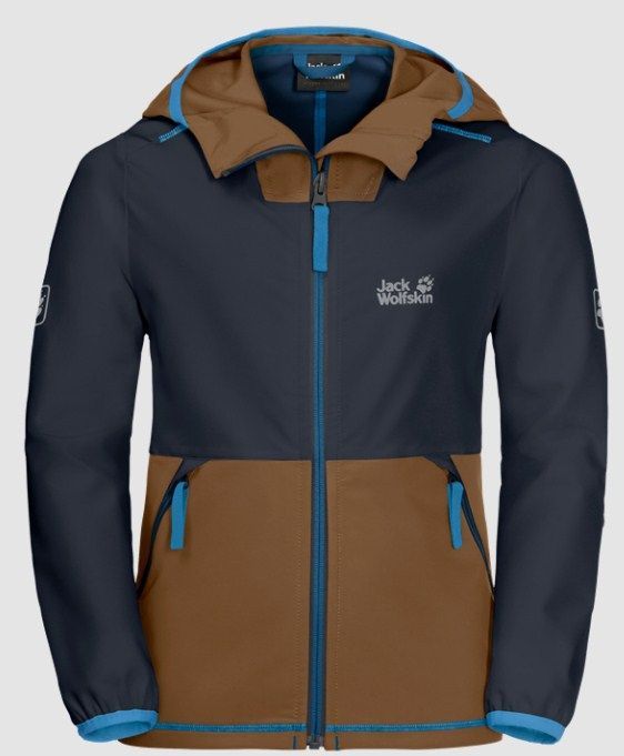 Jack Wolfskin Ветровка для мальчика Jack Wolfskin Turbulence Boys