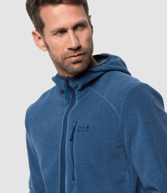 Jack Wolfskin Стильная куртка для мужчин Jack Wolfskin Skywind Hooded Jacket M