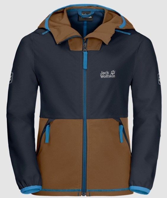 Jack Wolfskin Ветровка для мальчика Jack Wolfskin Turbulence Boys