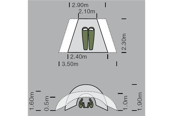 Exped Тент веранда Exped - Arc Tarp