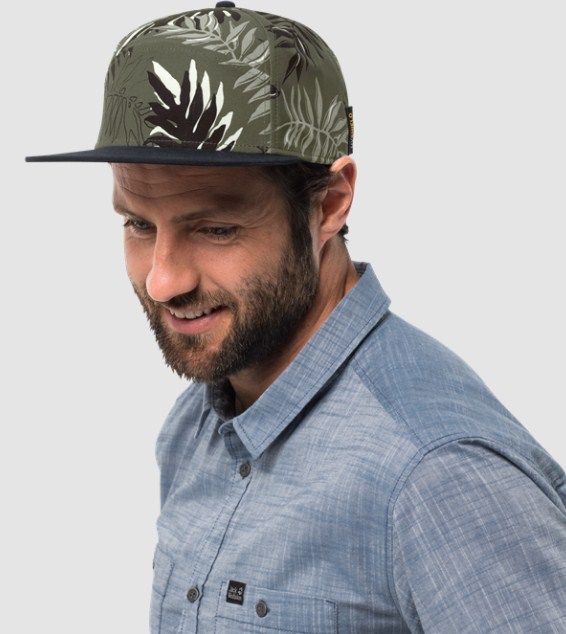Jack Wolfskin Jack Wolfskin - Легкая кепка с принтом Leaf Cap