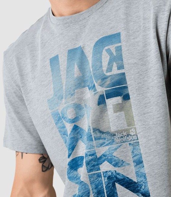 Jack Wolfskin Мужская футболка Jack Wolfskin Atlantic Ocean T M