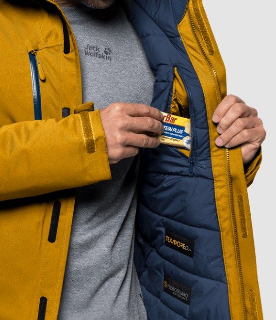 Jack Wolfskin Мужской пуховик для горного спорта Jack Wolfskin Troposphere Jacket M