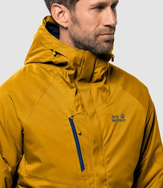 Jack Wolfskin Мужской пуховик для горного спорта Jack Wolfskin Troposphere Jacket M