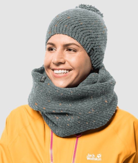 Jack Wolfskin Шапка стильная Jack Wolfskin Merino Cap Women