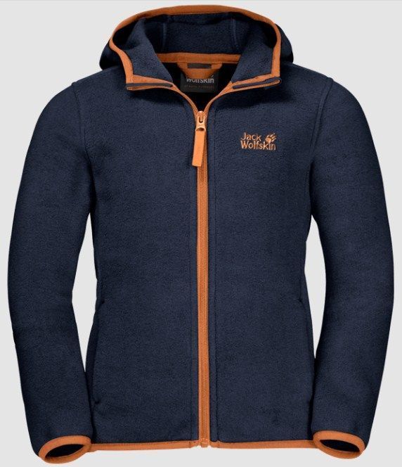Jack Wolfskin Теплая детская куртка Jack Wolfskin Baksmalla Hooded Jacket Kids