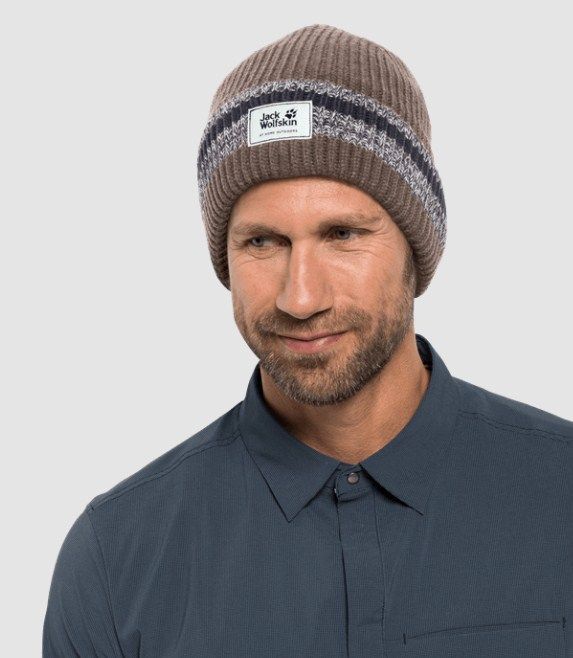 Jack Wolfskin Теплая вязаная шапка Jack Wolfskin Knit Cap