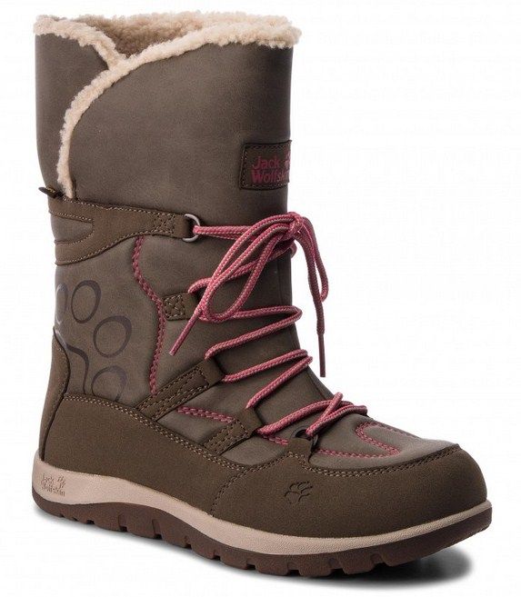 Jack Wolfskin Сапоги утепленные для девочки Jack Wolfskin Rhode Island Texapore High G