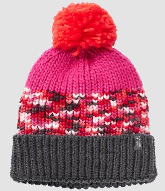 Jack Wolfskin Jack Wolfskin - Детская шапка с помпоном Hopewell Cap Kids