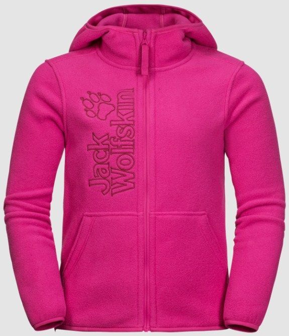 Jack Wolfskin Мягкая детская куртка из флиса Jack Wolfskin Stony Peak Jacket Kids