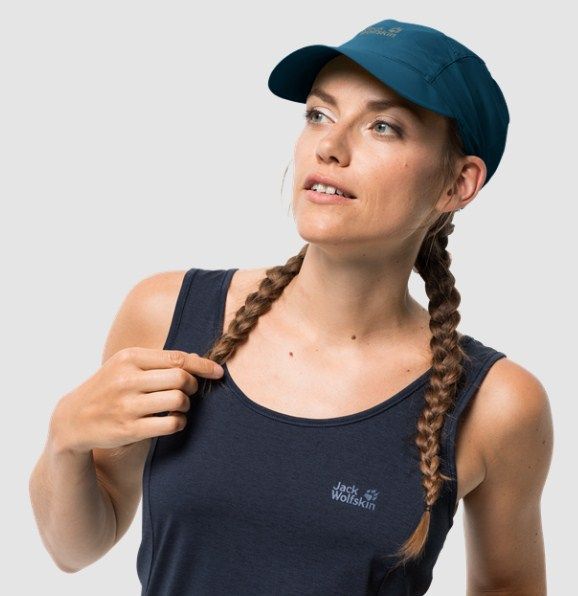 Jack Wolfskin Кепка солнцезащитная женская Jack Wolfskin Terra Trail Cap