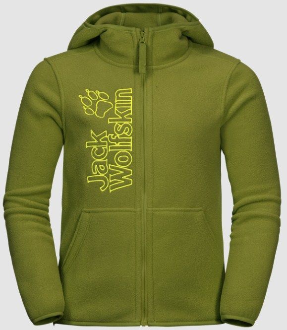 Jack Wolfskin Мягкая детская куртка из флиса Jack Wolfskin Stony Peak Jacket Kids