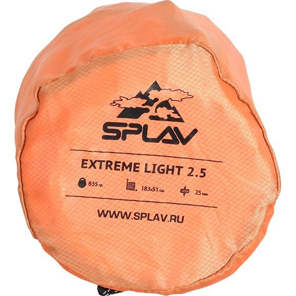 Сплав Спортивный коврик самонадувающийся см Сплав Extreme Light 2.5 183?51?2.5