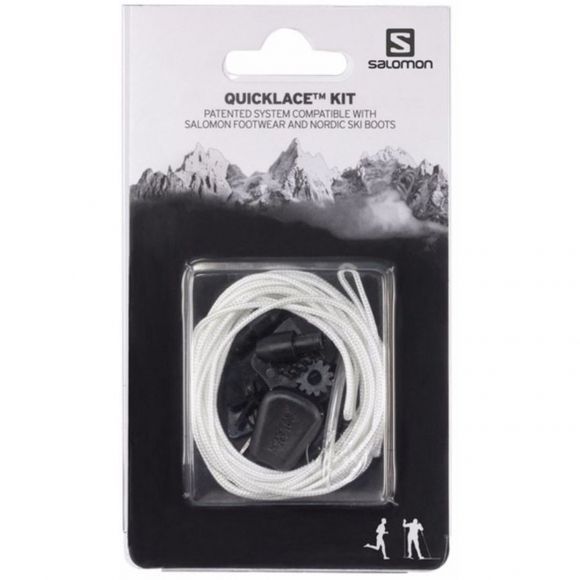 Salomon Шнурки с запатентованной системой регулировки Salomon Shoes Quicklace Kit Natural