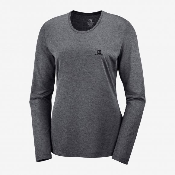 Salomon Дышащая футболка Salomon Agile LS Tee W