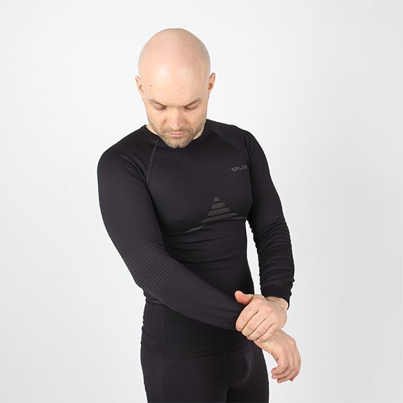 Сплав Анатомическая футболка Сплав L/S Active Bamboo