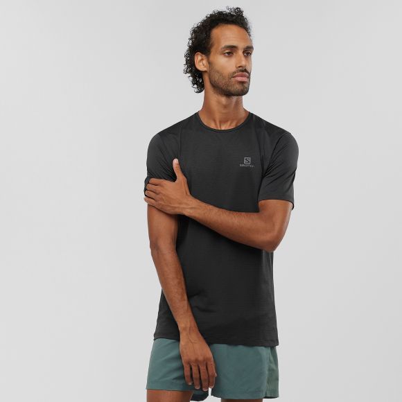 Salomon Легкая футболка Salomon Agile Training Tee M Black