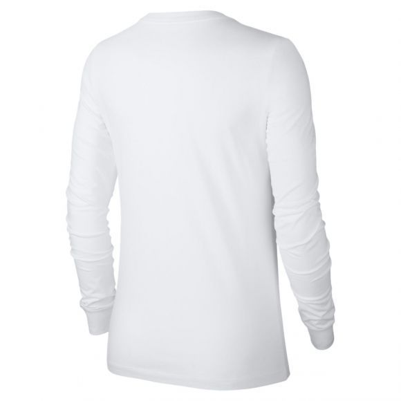 Nike Комфортный женский лонгслив Nike W NSW Tee ESSNTL LS Icon FTR