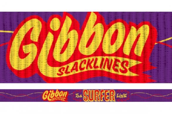 GIBBON Длинный слэклайн для сёрфинга Gibbon Surfer Line 30 м