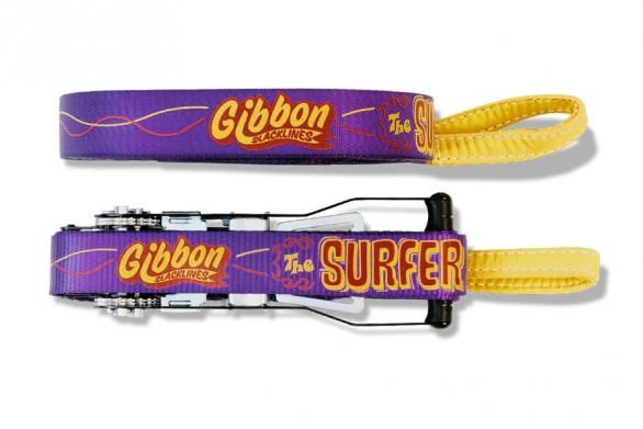 GIBBON Длинный слэклайн для сёрфинга Gibbon Surfer Line 30 м