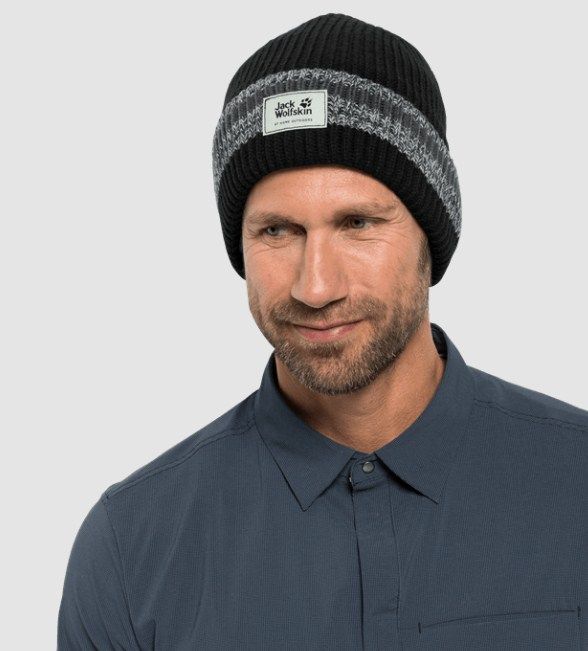 Jack Wolfskin Теплая вязаная шапка Jack Wolfskin Knit Cap