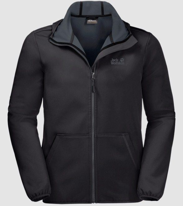 Jack Wolfskin Ветровка из мягкой ткани Jack Wolfskin Essential Peak JKT Men