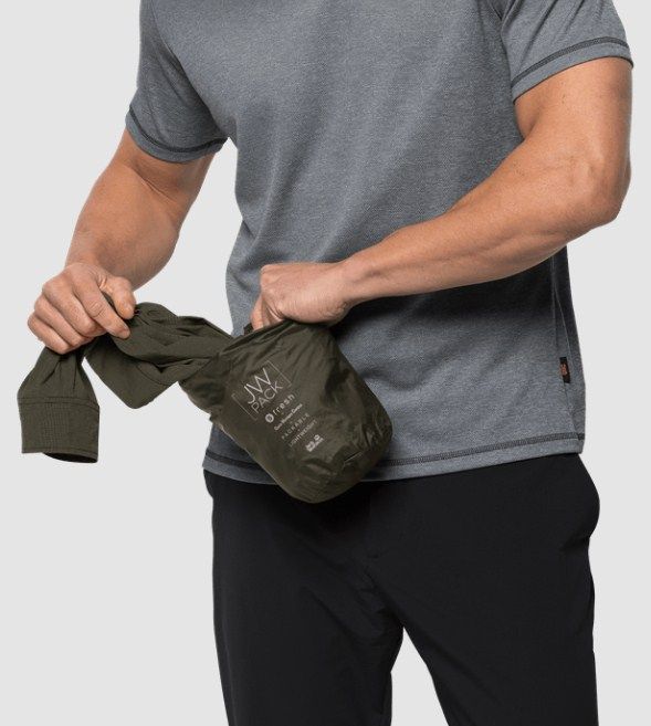 Jack Wolfskin Лаконичная рубашка Jack Wolfskin JWP LS Shirt M