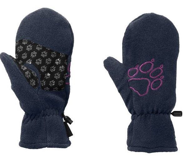 Jack Wolfskin Рукавицы теплые детские Jack Wolfskin Kids Fleece Mitten