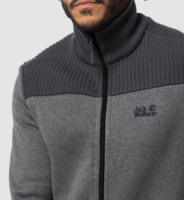 Jack Wolfskin Теплая ветровка из флиса Jack Wolfskin Scandic Jacket Men