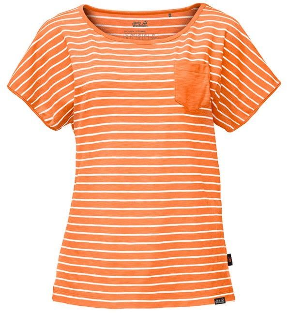 Jack Wolfskin Футболка для женщин Jack Wolfskin Travel Striped T Women