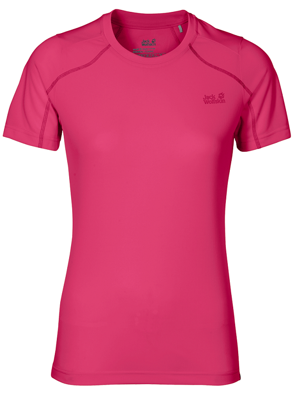 Jack Wolfskin Футболка терморегулирующая женская Jack Wolfskin Helium Chill T-shirt W