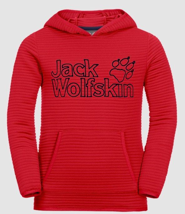 Jack Wolfskin Стильный худи Jack Wolfskin Modesto Hoody Kids
