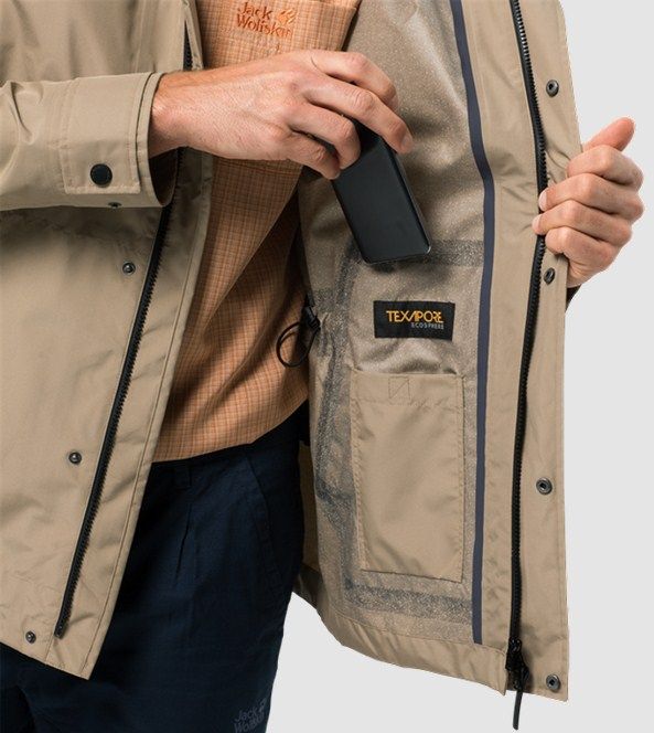 Jack Wolfskin Водонепроницаемый плащ Jack Wolfskin Cape Conran Jacket M