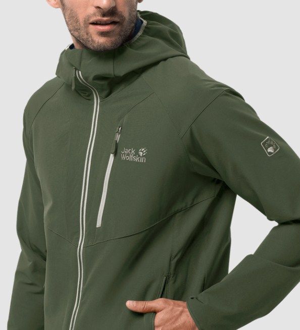 Jack Wolfskin Легкая мужская куртка Jack Wolfskin Kanuka Point Jacket M