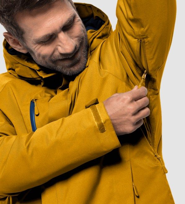 Jack Wolfskin Мужской пуховик для горного спорта Jack Wolfskin Troposphere Jacket M