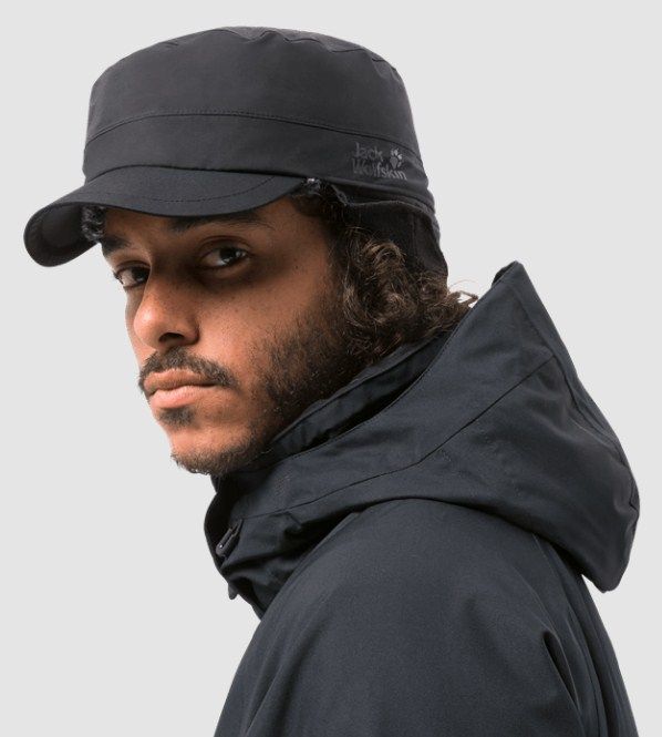Jack Wolfskin Кепка из ветронепроницаемой ткани Jack Wolfskin Texapore Winter Calgary Cap