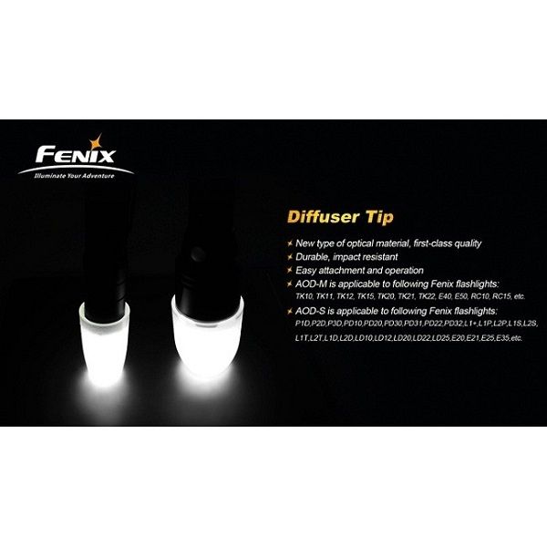 Fenix Диффузионный фильтр для фонаря Fenix AOD-S