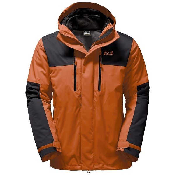 Jack Wolfskin Куртка стильная для мужчин Jack Wolfskin Jasper 3in1 Men