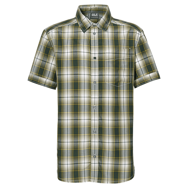 Jack Wolfskin Летняя мужская рубашка Jack Wolfskin Fairford Shirt Men