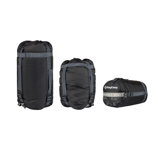 KingCamp Спальный мешок для кемпинга King Camp Compact 850L правый (комфорт +8)