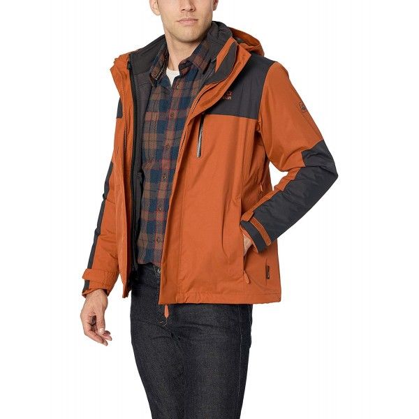 Jack Wolfskin Куртка стильная для мужчин Jack Wolfskin Jasper 3in1 Men