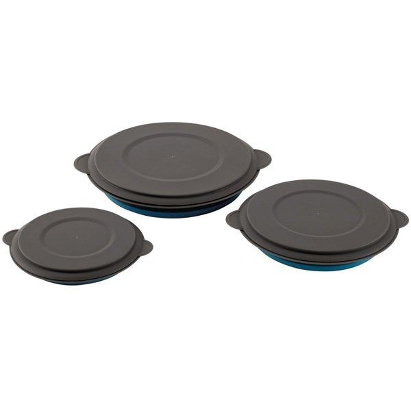 Easy Camp Складной набор мисок Easy Camp Clearwater Foldable Bowl Set w. lids