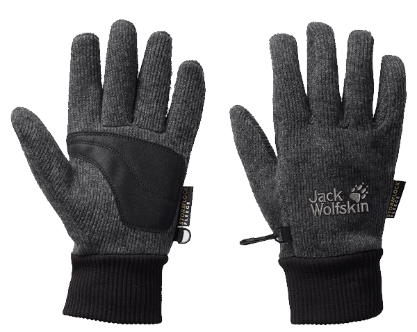 Jack Wolfskin Износостойкие перчатки Jack Wolfskin Knitted Stormlock
