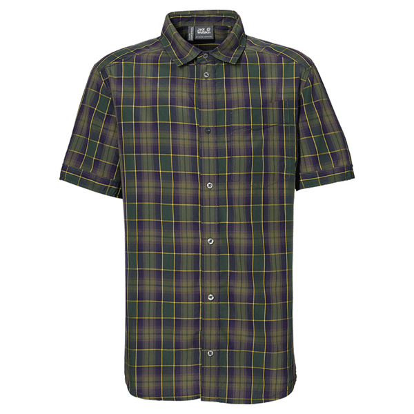 Jack Wolfskin Летняя мужская рубашка Jack Wolfskin Fairford Shirt Men