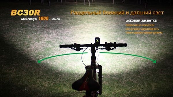 Fenix Велофара спортивная Fenix BC30R Cree XM-L2 (T6)